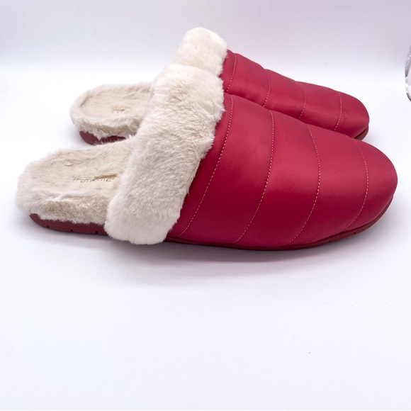 Vionic Josephine Faux Fur Lined Comfort Mule Slippers 10 - Picture 4 of 15